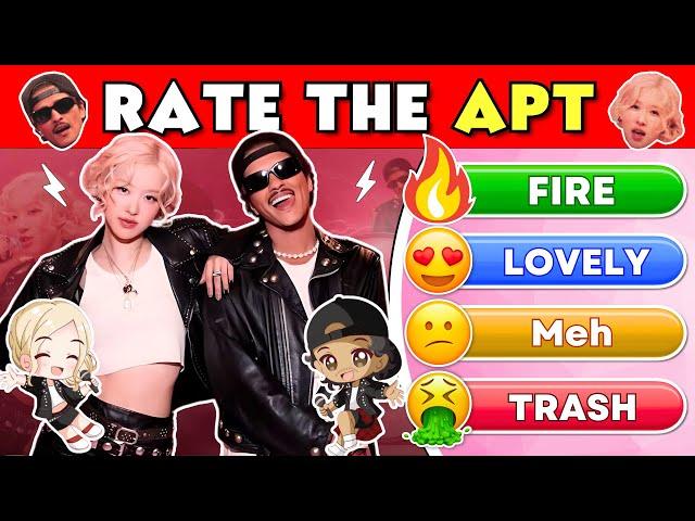 Rate the APT. Song Version  ROSÉ & Bruno Mars ~ APT. Songs and Variants 