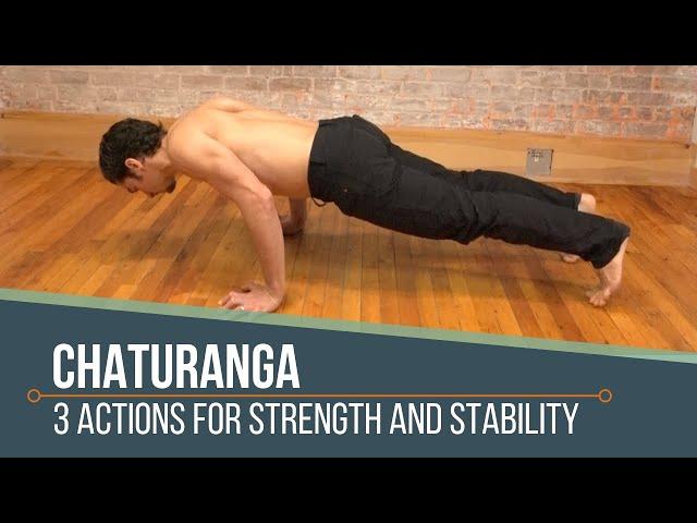 Chaturanga Alignment: 3 Necessary Actions for the Shoulders