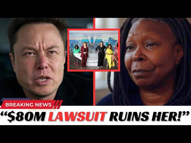 Whoopi Goldberg BREAKS DOWN After $80M Lawsuit Over Elon Musk Comments!