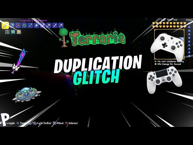 Terraria | *ANY ITEM* The *BEST* Solo Duplication Glitch | PS4/Xbox One/Switch | Updated Tutorial