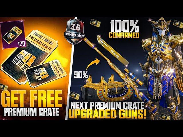 Next Premium Crate Confirmed | Pharaoh M24 Coming | Old Rare Skin | PUBGM