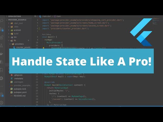 Flutter Provider Tutorial (State Management)