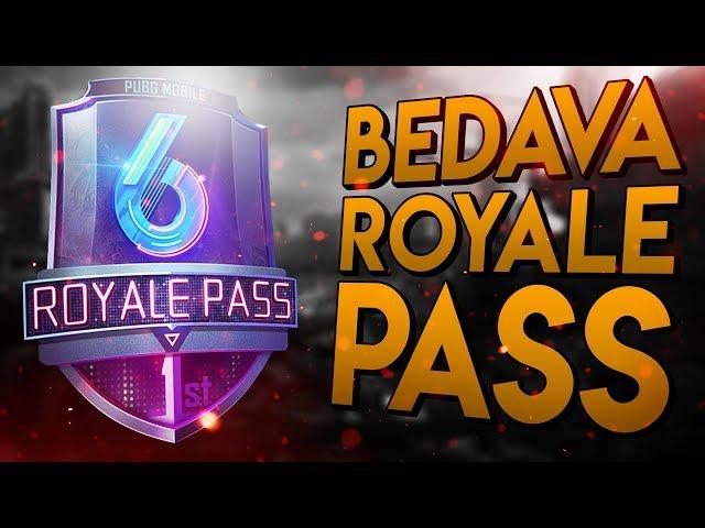 ÜCRETSİZ ROYALE PASS ALDIM !! | PUBG Mobile Royale Pass Sezon 6 (Türkçe)