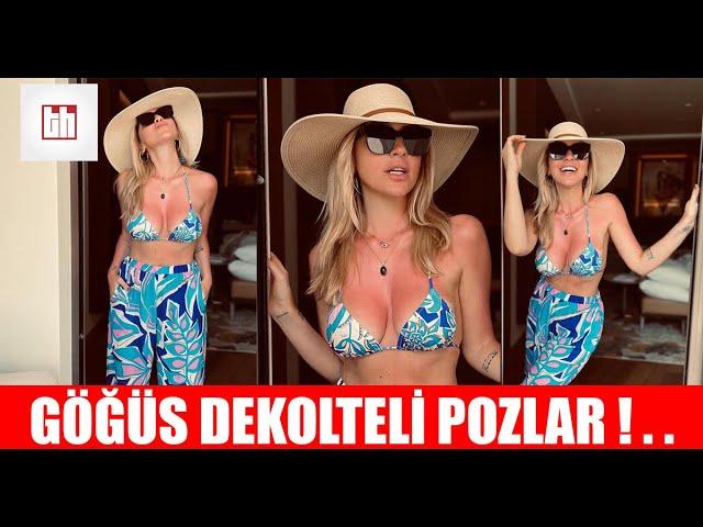 Hadise'den Olay Yaratacak Göğüs Dekolteli Pozlar !