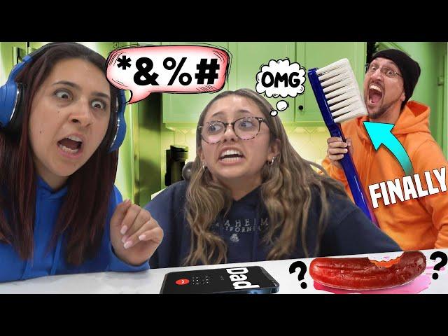 Mom's Deaf Prank Call!  Chamoy Pickle Breath? Brush Teeth! (FV Family Random Vlog, Christmas Begin)