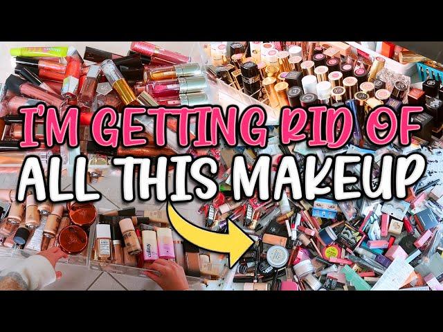 MAKEUP COLLECTION DECLUTTER... It's THAT time again 