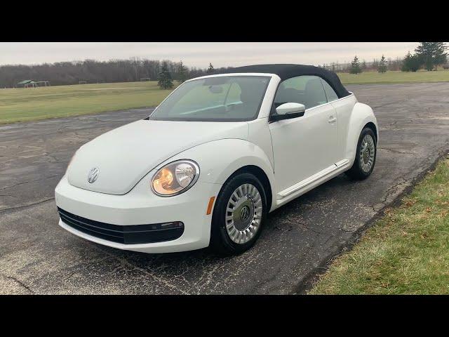 Used 2015 Volkswagen Beetle Convertible Walk Around (K810727)