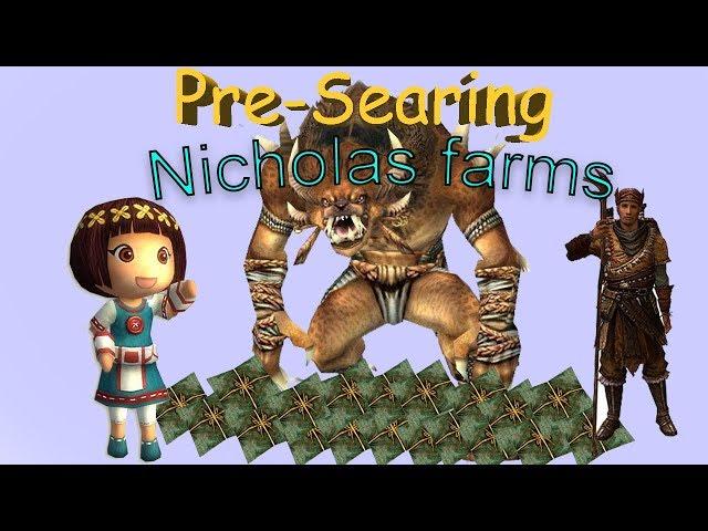 Guild Wars 1 - All Pre-Searing Nicholas item farms + spreadsheets