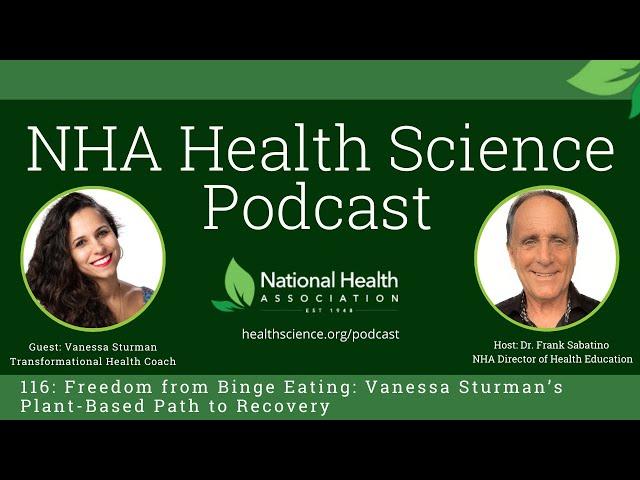 116: Freedom from Binge Eating: Vanessa Sturman’s Plant-Based Path to Recovery