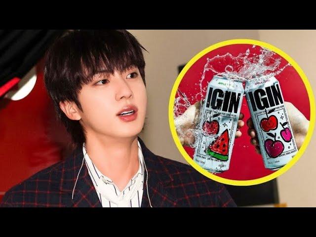 BTS NEWS TODAY!!BTS’s Jin Unveils His New Alcohol Brand “IGIN”