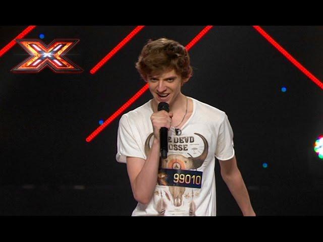 Alex Baklan sing Mack the knife - Louis Armstrong. X Factor 2016