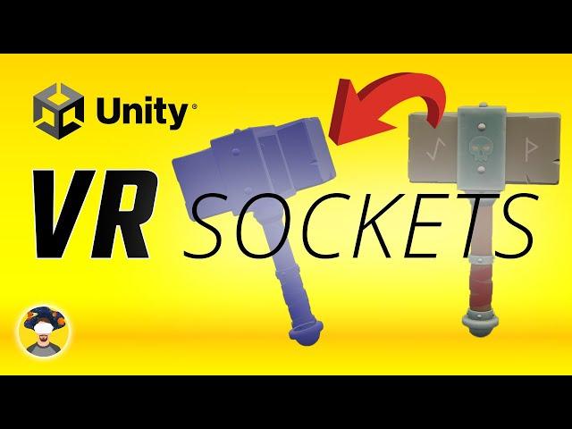 How to use VR Sockets (and XR Interaction Toolkit) in Unity 2021.2