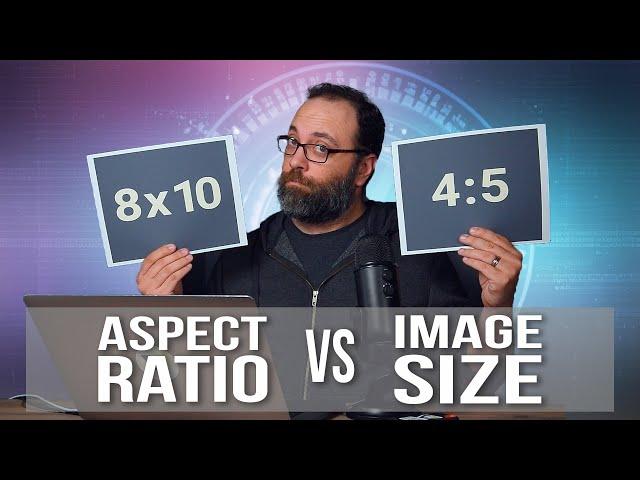 Aspect Ratio vs Image Size: Understanding the difference in Photoshop