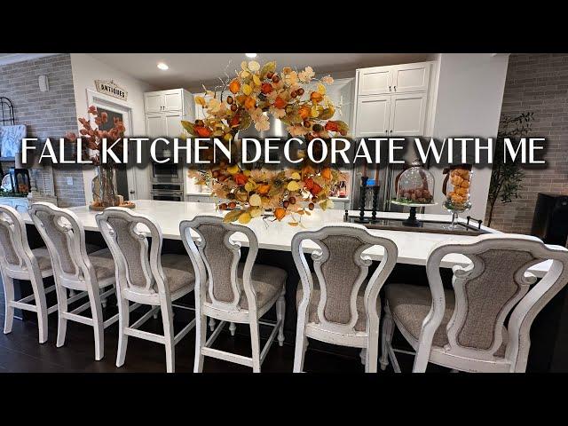 Join Me For A Fall Kitchen Decorate With Me Video