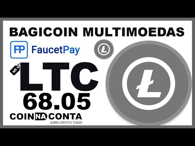 BAGICOIN COMO GANHAR CRIPTOMOEDAS DE GRAÇA A CADA 5 MINUTOS (ILIMITADO) NA FAUCETPAY.IO 2023