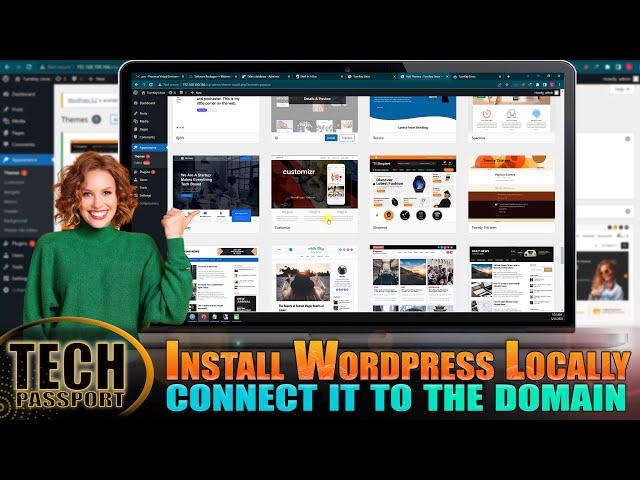  How to install WordPress locally and connect it to the domain | Proxmox | Trunkey Wordpress |