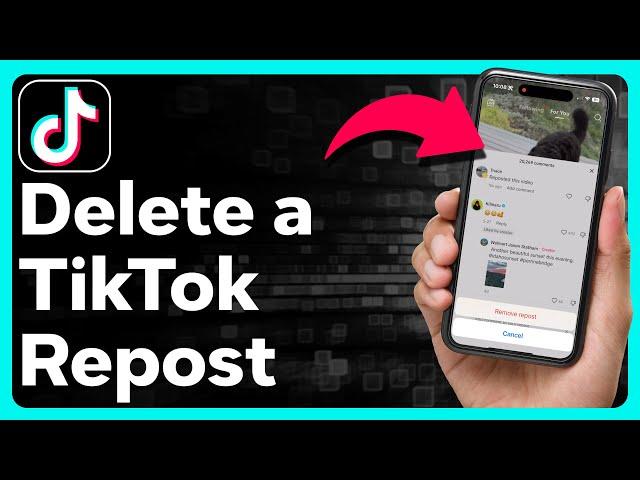 How To Delete TikTok Repost