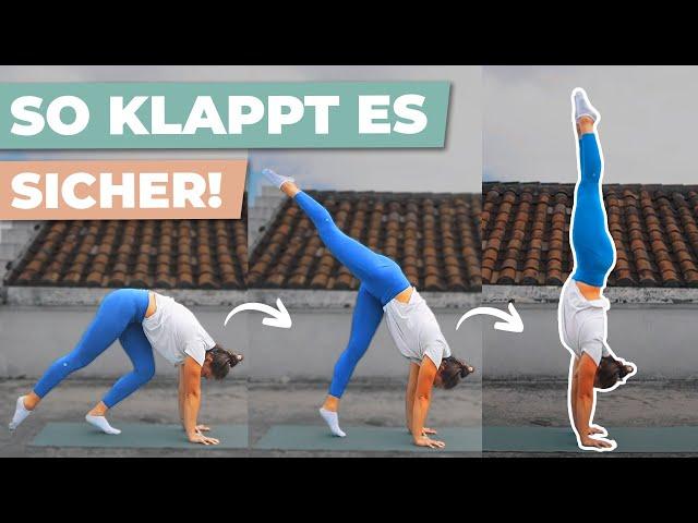 AUFSCHWINGEN in den Handstand | 4 Tipps beim Handstand lernen