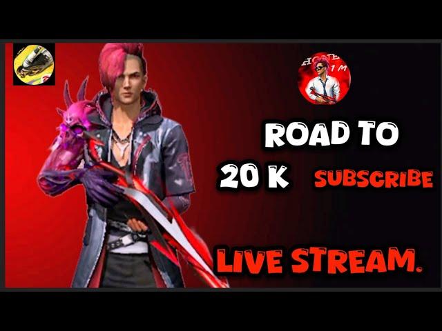 ROAD TO 20k SUBSCRIBER(honey1m gaming) free fire