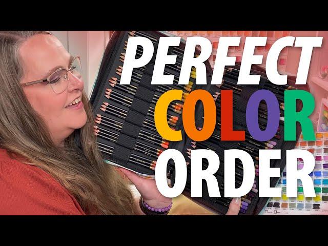 My Favorite Way to Organize 150 CHROMAFLOW Pencils