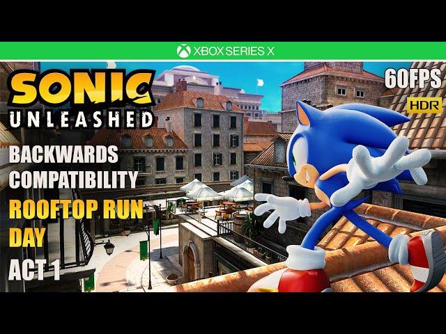 Sonic Unleashed - Rooftop Run Day Act [60FPS HDR] [XBOX SERIES X]