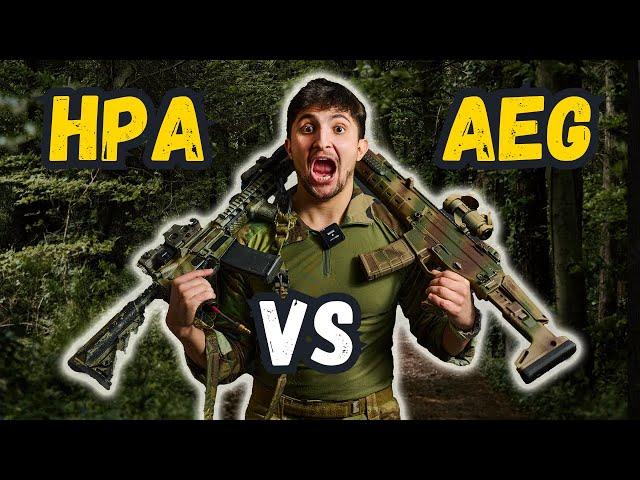 HPA VS AEG/ Why HPA is killing / Polarstar Kythera/ PTS masada