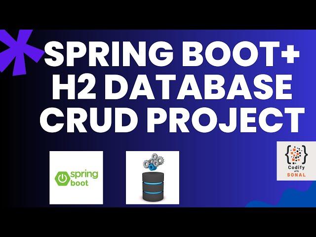 Mastering Spring CRUD Project and h2 Database: Step-by-Step Tutorial