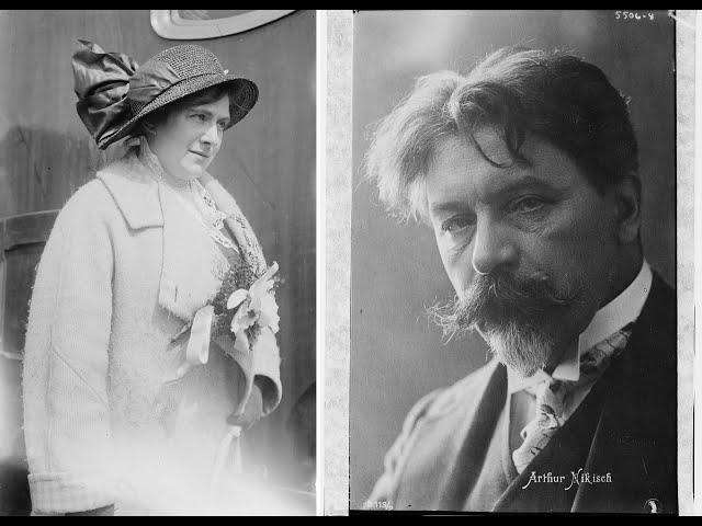 Elena Gerhardt (1883-1961) & Arthur Nikisch (1855-1929): Lieder  (Berlin 1907  & London 1911)