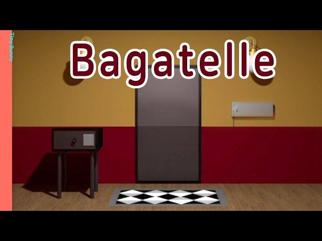 Bagatelle Escape Game Walkthrough