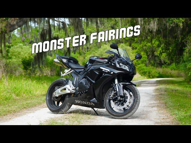 CBR1000rr MONSTER FAIRINGS Review