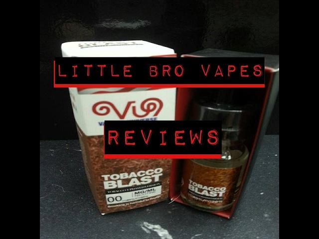 little bro vapes reviews tabacco blast by vu9