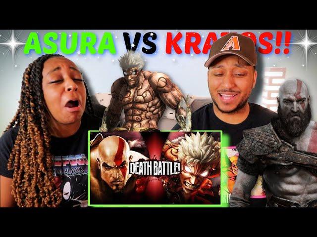 Kratos VS Asura (God of War VS Asura's Wrath) Death Battle REACTION!!!