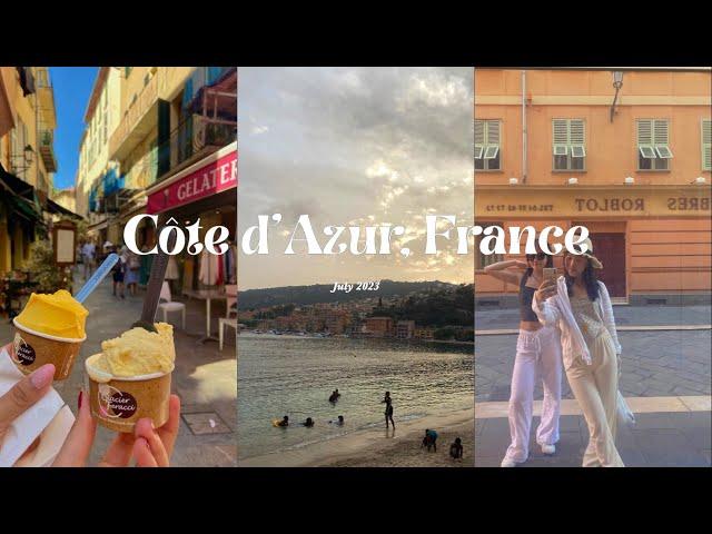 Cote d'Azur Summer Vlog | Nice, Èze, Villefranche-sur-Mer ️