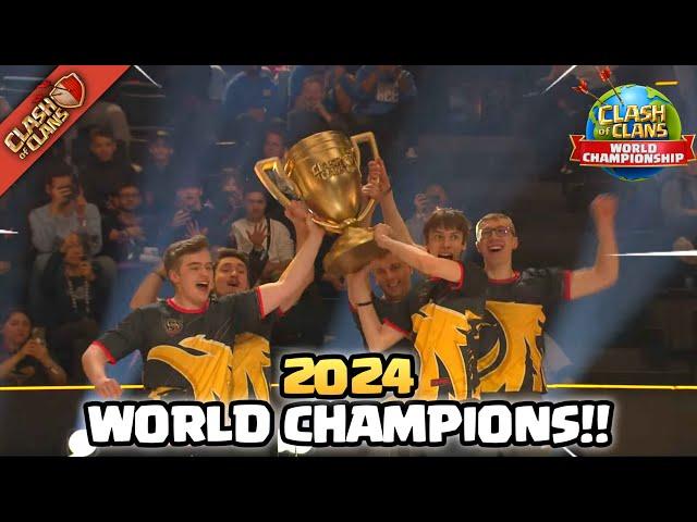 2024 WORLD CHAMPIONS!! | Synchronic vs Tribe Gaming | Clash of Clans World Championship Finals