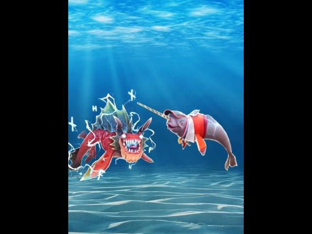 sharknarok vs sharks (hungry shark evolutions edit)