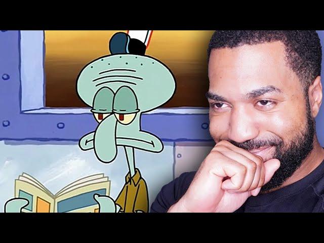 Squidward Funniest Moments but I can't smile....