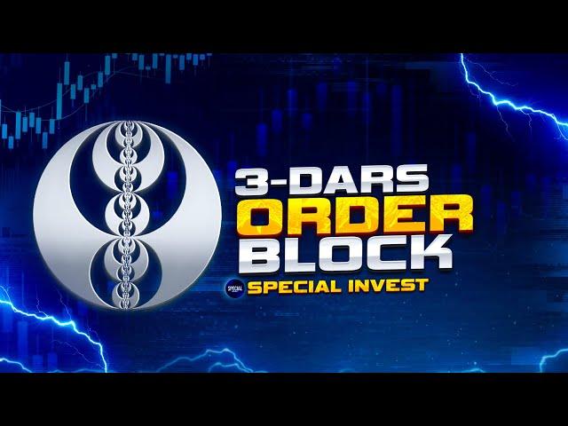 ICT  3-Darslik / Order Block Mavzusi  / SPECIAL INVEST 