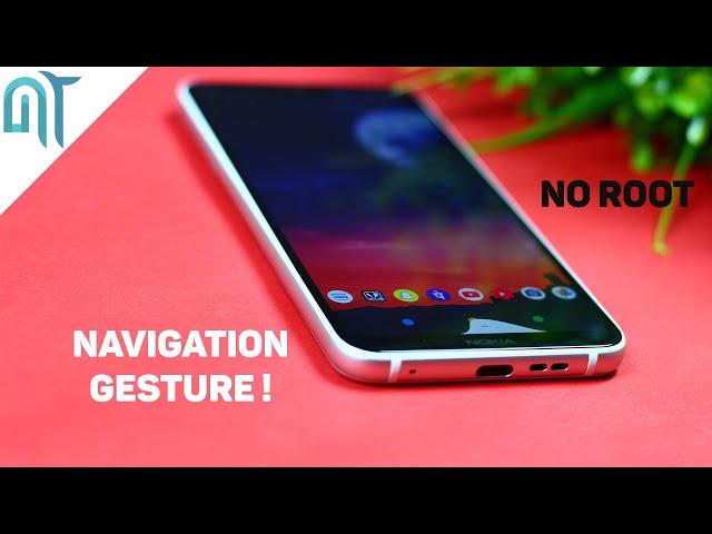 Get Full Screen Navigation Gestures on any Phone | Hide your Navigation Bar!