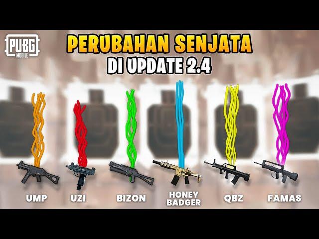 UPDATE SENJATA TERBARU PUBG MOBILE | AIM LEBIH STABIL, CLOSE COMBAT AUTO WIN - PUBG MOBILE