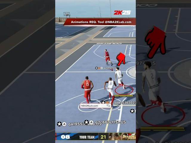 NBA 2K25 Park Gameplay: Online Lane Steals 2K25 Defense Update #nba2k25 #2k25