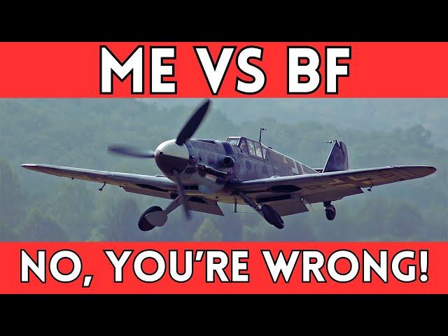 ME 109 or BF 109?  This Is What We Should Be Calling It.