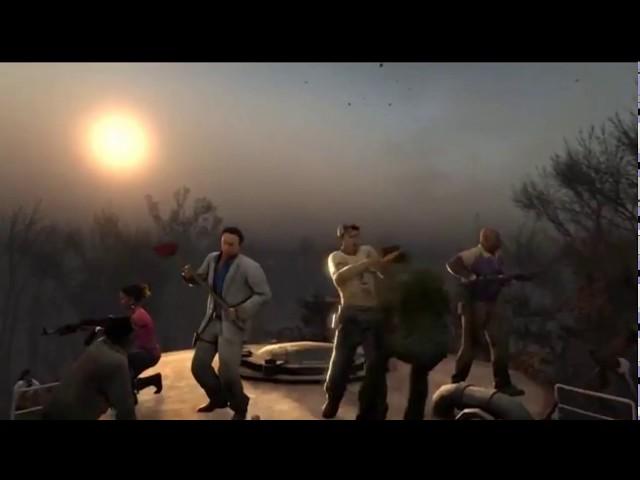 Left 4 Dead With a Song Cartoon On&On