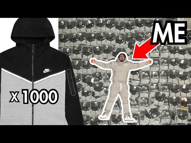 I BOUGHT 1000+ NIKE TECH FLEECE!