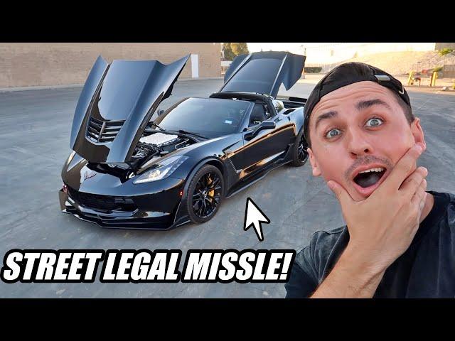 FULL THROTTLE REACTIONS IN MY CAMMED Z06 CORVETTE!