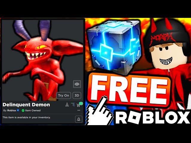 FREE ACCESSORY! HOW TO GET Delinquent Demon! (ROBLOX AMAZON PRIME GAMING 2023)