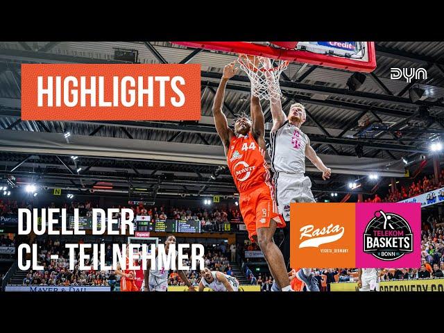 Highlights Rasta Vechta - Telekom Baskets Bonn I easyCredit Basketball-Bundesliga I @dynbasketball