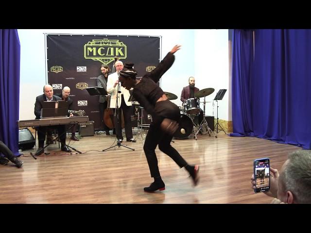 MJW19: Josette Wiggan-Freund Tap Demo with Valery Kiselev & Classical Jazz Ensemble