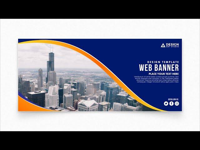 Illustrator Tutorial - Simple Web Banner Design