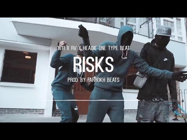 1011 x RV x Headie One UK Drill Type Beat - Risks (Prod. @FarrokhBeats)