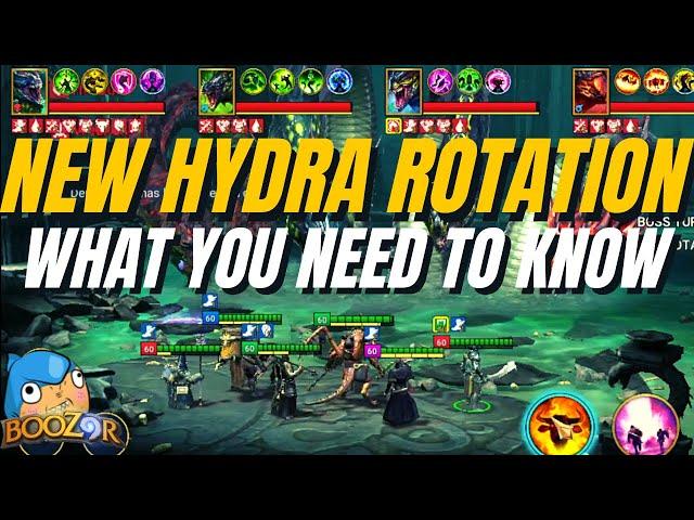 NEW HYDRA ROTATION #4 -  101 TIPS and ANALYSIS - NIGHTMARE TEAM | Raid: Shadow Legends